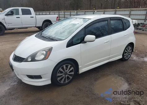 2012 Honda Fit Sport из США, поврежденный, VIN JHMGE8H56CC031236